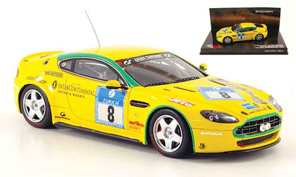 Aston Martin V8 Vantage 1/43 Minichamps Vantage n24 no.8 team mathai 24h nurburgring 2008 modelauto