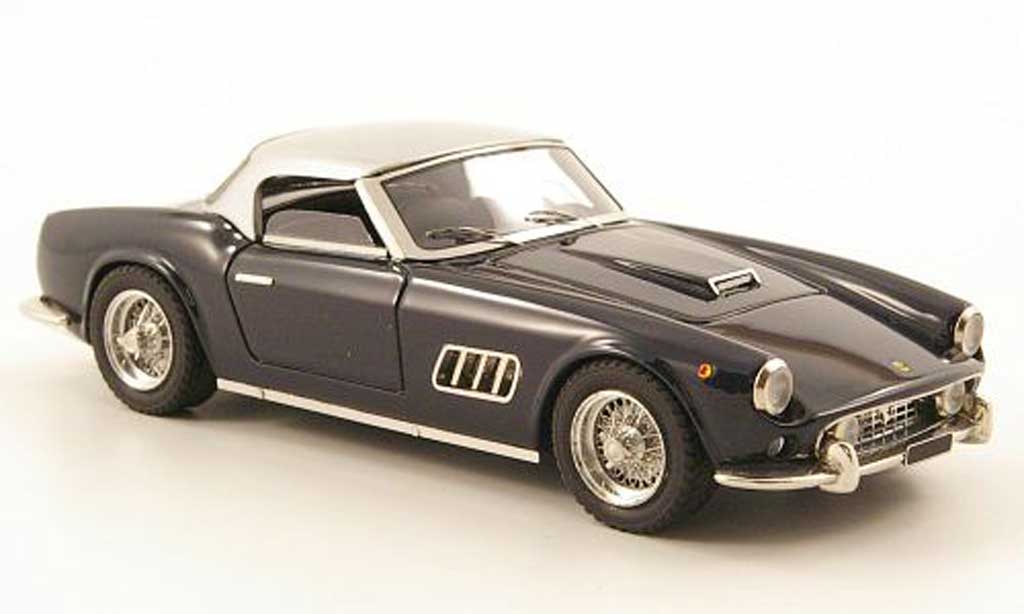Ferrari 250 GT California 1/43 Look Smart GT California LWB HardTop blauw/grijs modelauto