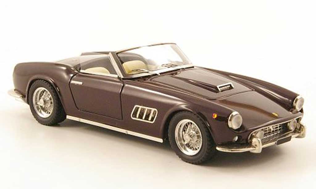 Ferrari 250 GT California 1/43 Look Smart GT California LWB Spider bruin modelauto