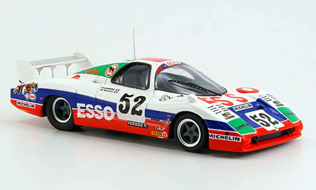 Peugeot WM 1979 1/43 Bizarre 1979 no.52 le mans P79 modelauto