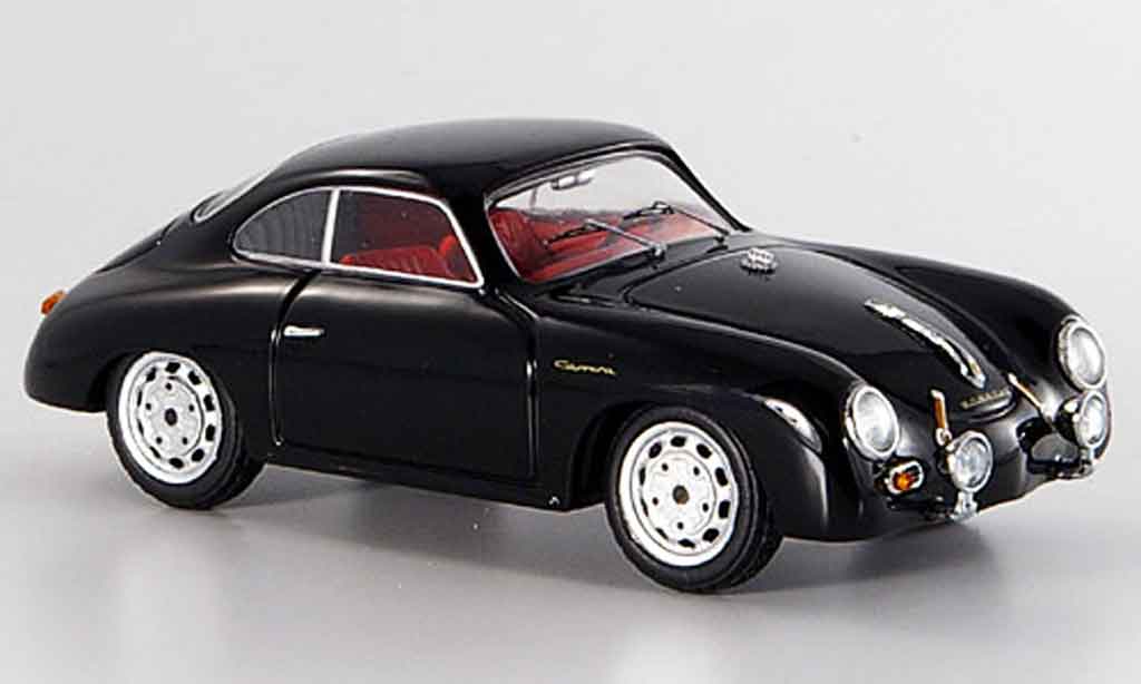 Porsche 356 1/43 Schuco A Carrera GT zwart modelauto