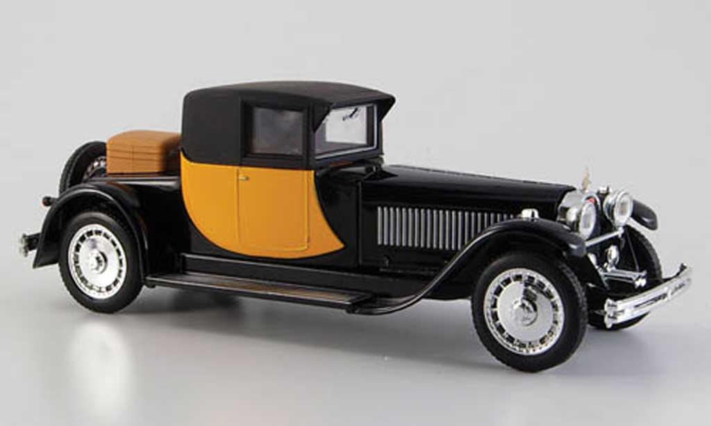 Bugatti Royale 1/43 Rio Coupe Napoleon geel-zwart 1929 modelauto