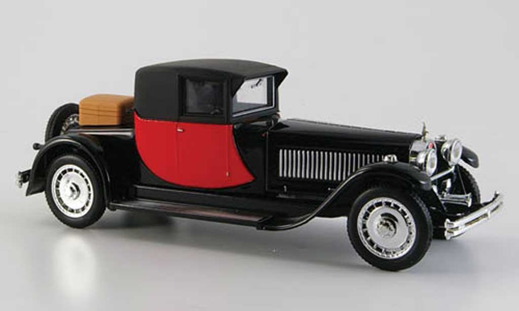 Bugatti Royale 1/43 Rio Coupe Napoleon rood-zwart 1929 modelauto