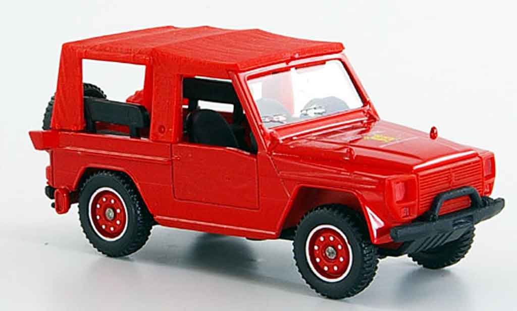 Peugeot P4 1/43 Solido gelandewagen pompier 1981 modelauto