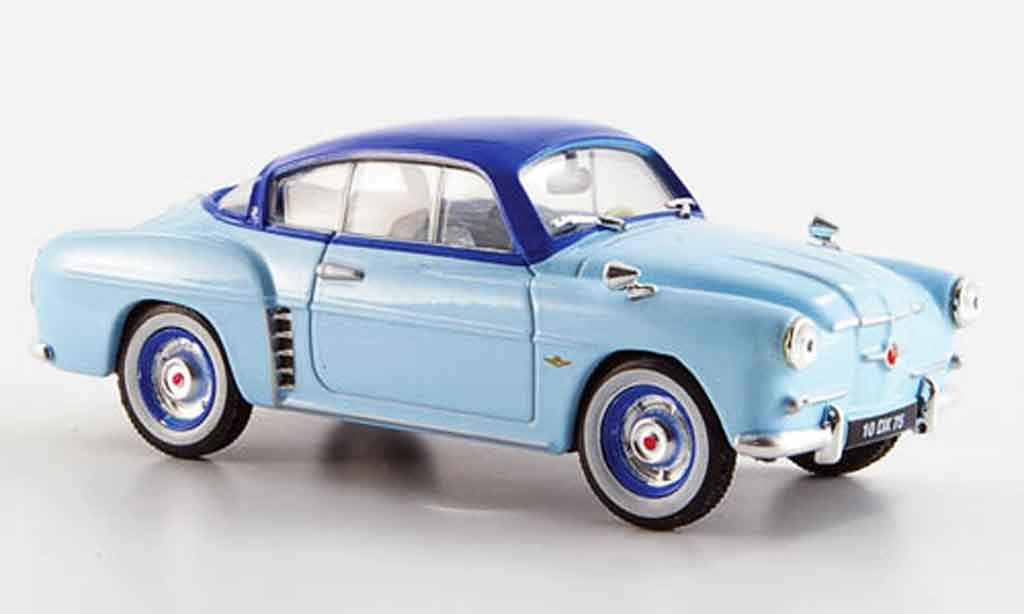 Renault 4CV 1/43 Eligor coupe blauw 1956 modelauto