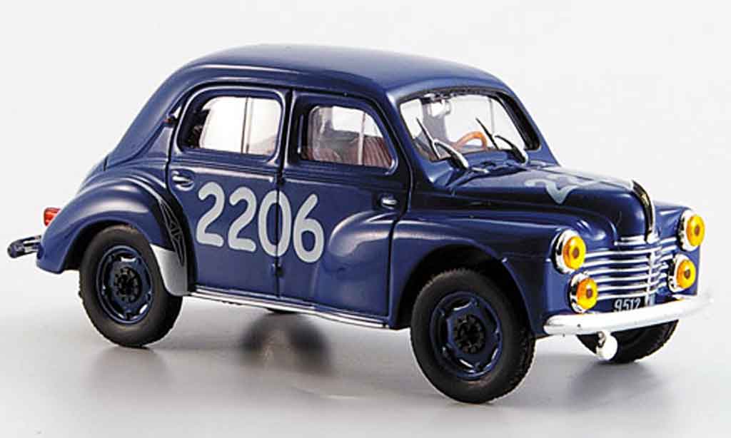 Renault 4CV 1/43 Eligor no.2206 mille miglia 1954 modelauto