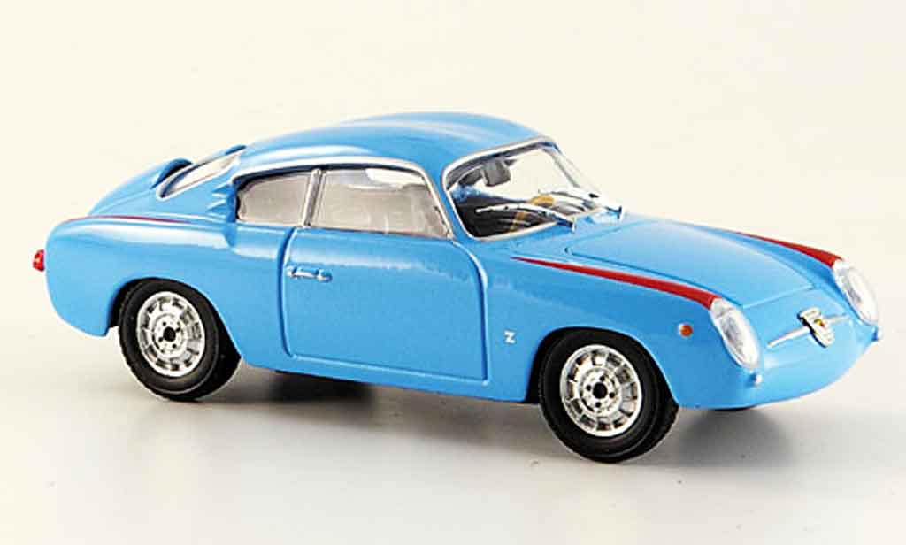Fiat 750 1/43 Starline Abarth blauw 1956 modelauto