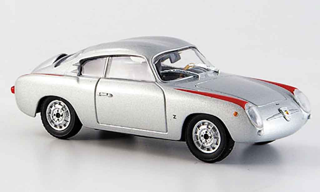Fiat 750 1/43 Starline Abarth grijs metallic 1956 modelauto