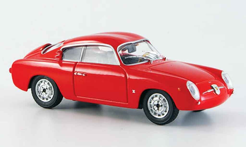 Fiat 750 1/43 Starline Abarth rood 1956 modelauto