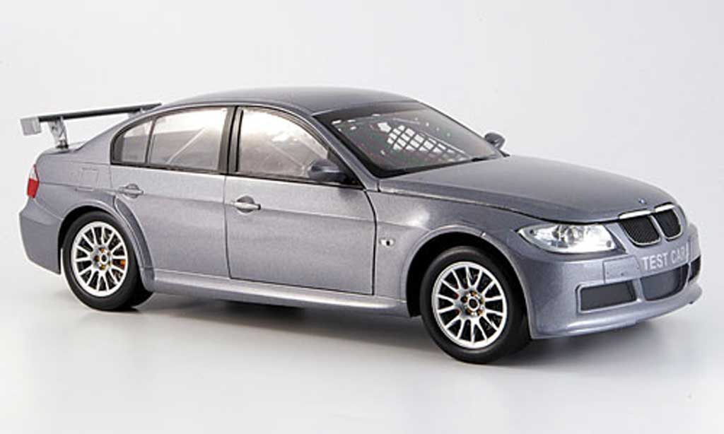 Bmw 320 E90 1/18 Guiloy E90 si grijs WTCC test car modelauto