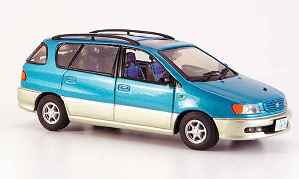 Toyota Ipsum 1/43 Vitesse grun grijs metallic 2002 modelauto