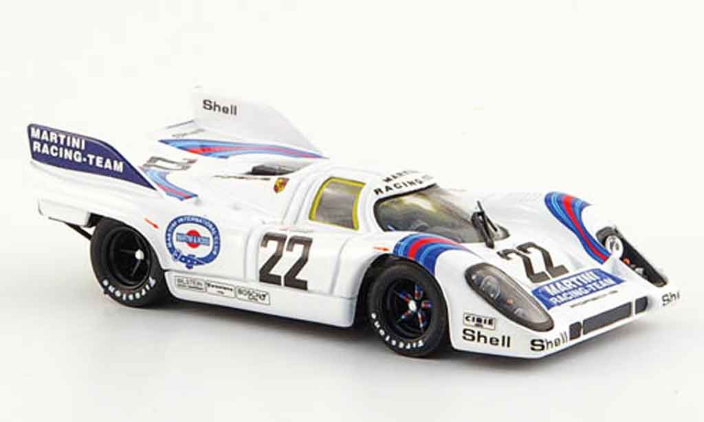 Porsche 917 1971 1/43 Brumm 1971 No.22 Martini Sieger 24h Le Mans modelauto