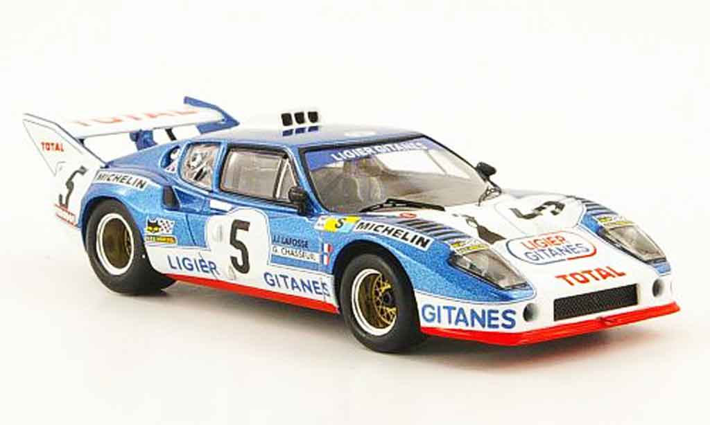 Ligier JS2 1/43 IXO No.5 Total 24h Le Mans 1975 modelauto