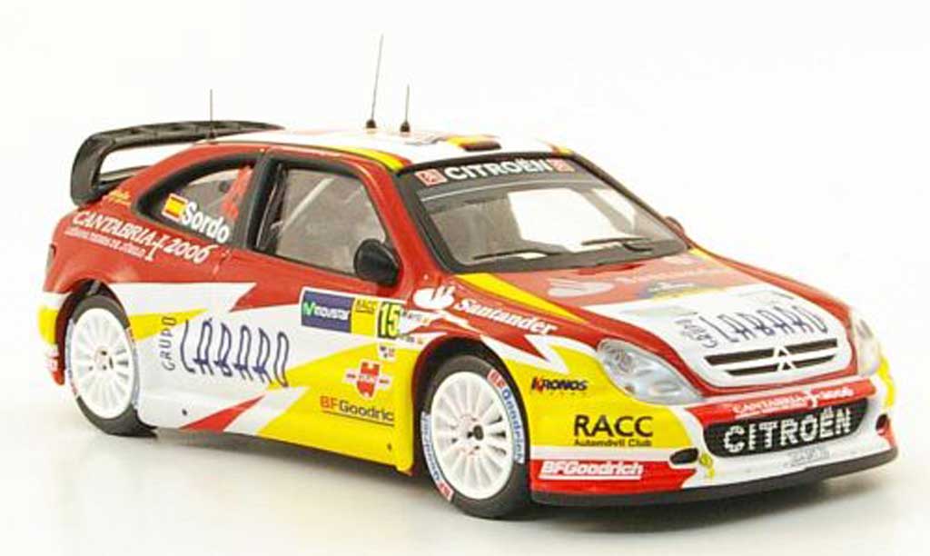 Citroen Xsara WRC 2006 1/43 IXO WRC 2006 No.15 RACC Rally Catalunya modelauto