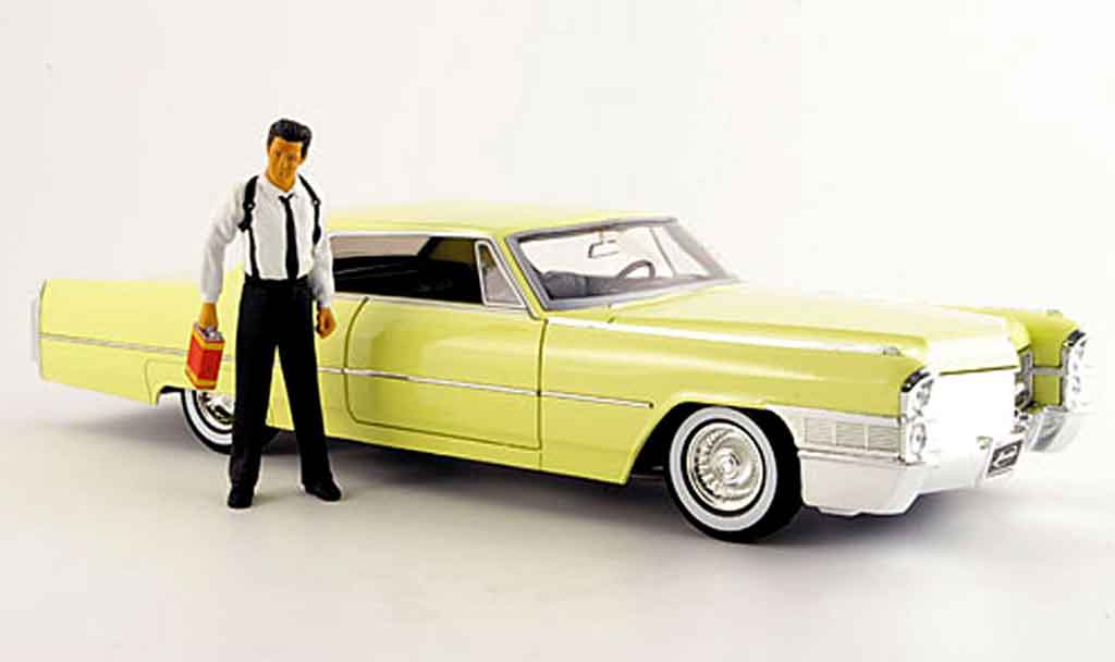 Cadillac Deville 1/18 Jada Toys coupe reservoir dogs mit figur 1965 modelauto