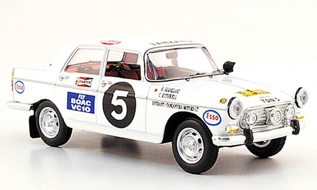 Peugeot 404 Berline 1/43 Norev Sedan no.5 east african safari rallye 1967 modelauto