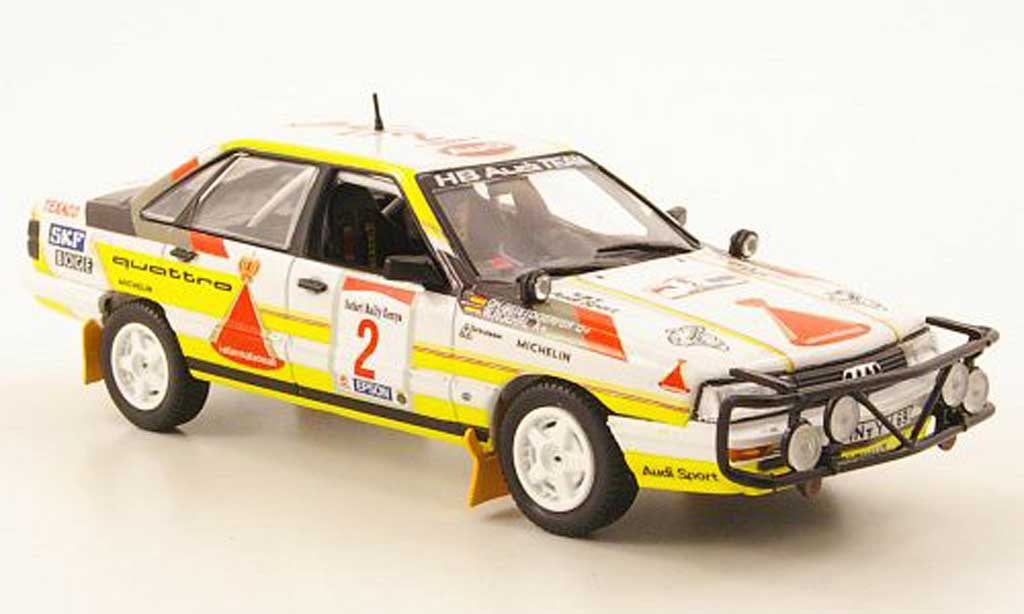 Audi 200 quattro 1/43 Norev No.2 Safari Rally Kenya 1987 modelauto