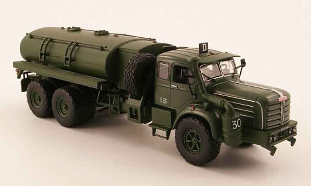 Berliet GBO 1/43 Norev 15 6x4 Citerne Coder grun Tankwagen 1962 modelauto