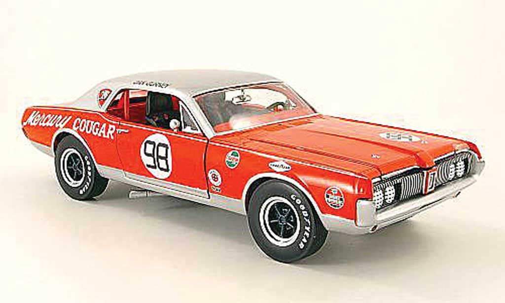Mercury Cougar 1/18 Sun Star no.98 dan gurney 1967 modelauto