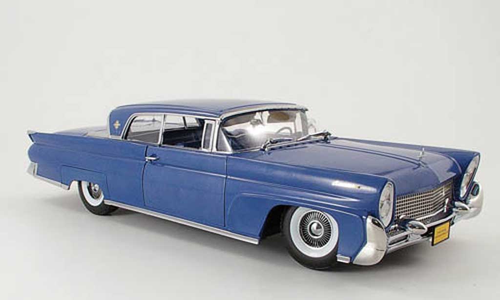 Lincoln Continental 1958 1/18 Sun Star 1958 mark iii hard top blauw modelauto