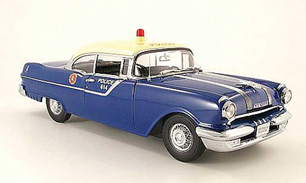 Pontiac Star Chief 1/18 Sun Star hard top county of nassau n.y.polizei 1955 modelauto