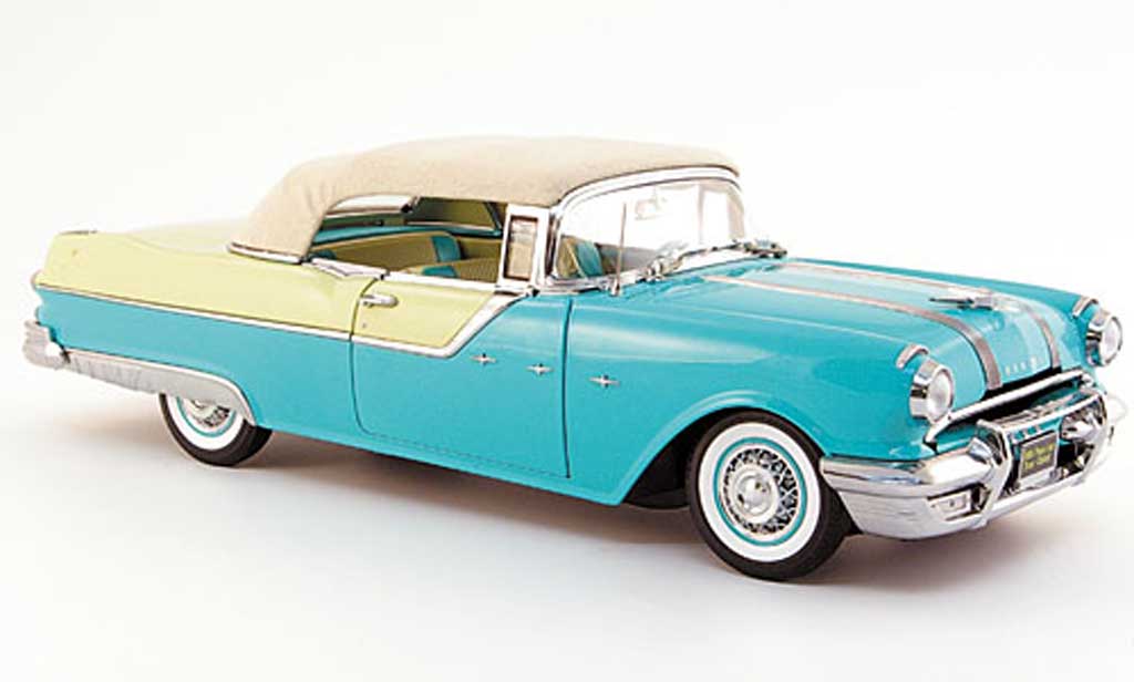 Pontiac Star Chief 1/18 Sun Star cabriolet grun creme wit 1955 modelauto