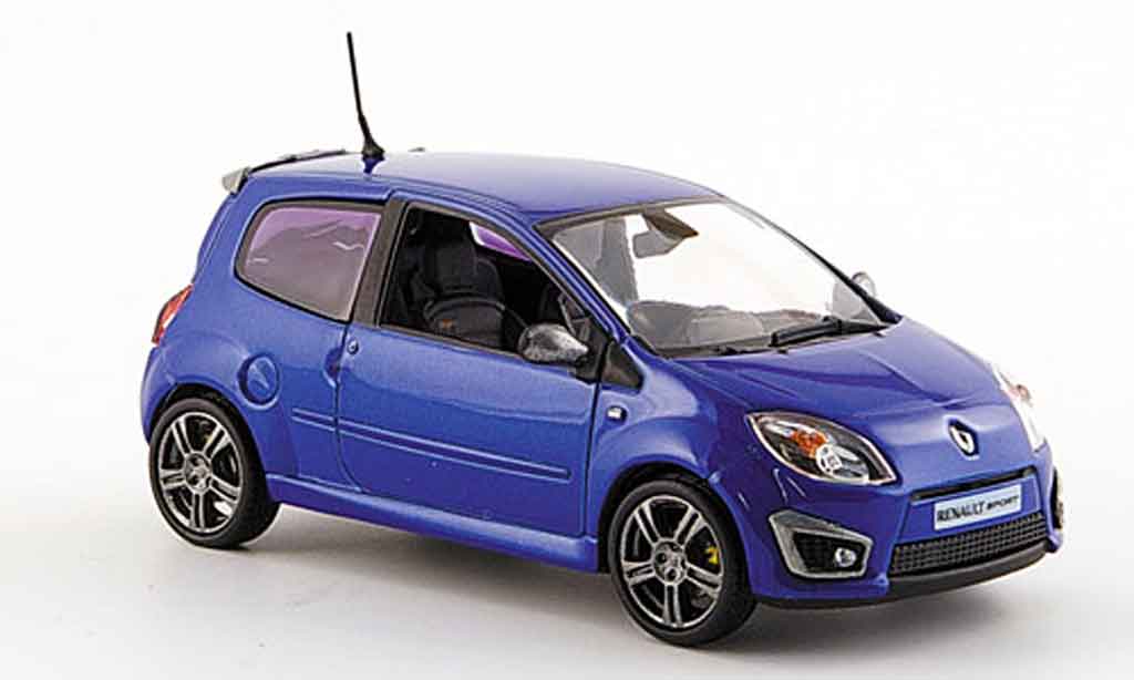 Renault Twingo 1/43 Norev rs blauw 2008 modelauto