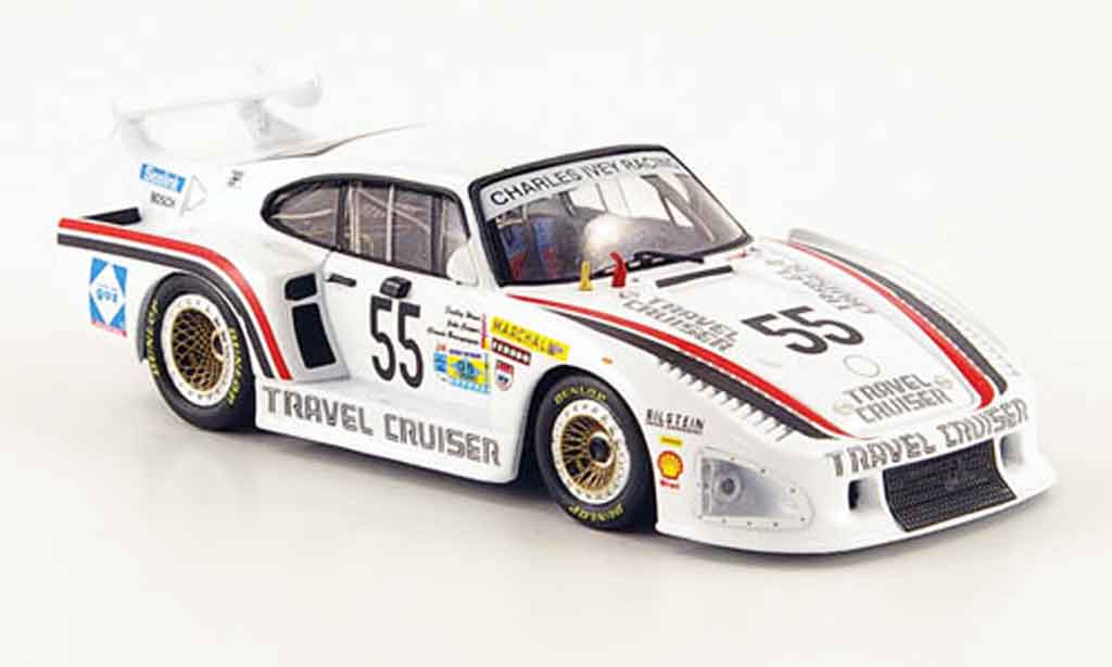 Porsche 935 1981 1/43 Fujimi 1981 K3 No.55 Travel Cruiser 24h Le Mans modelauto