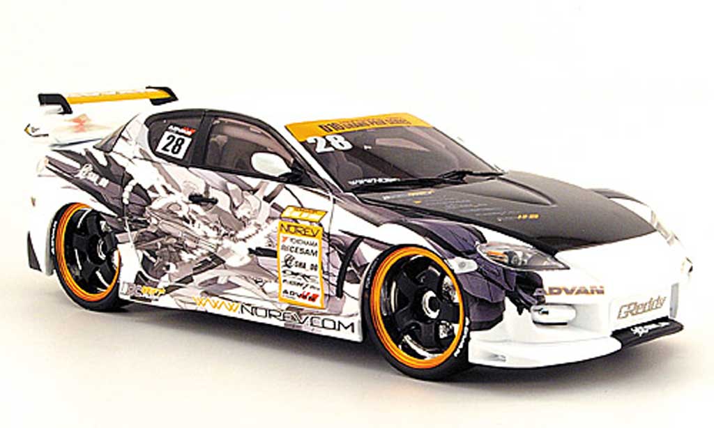 Mazda RX8 1/18 Norev racing modelauto