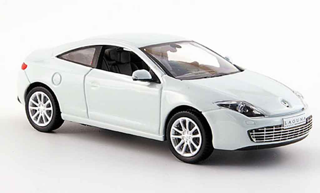 Renault Laguna 1/43 Norev coupe wit 2008 modelauto