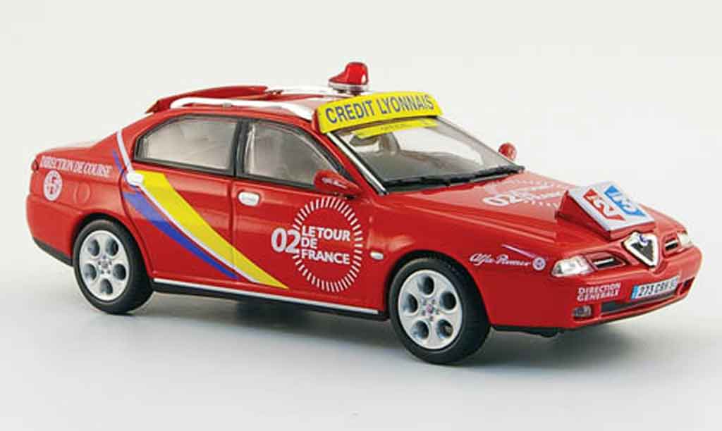 Alfa Romeo 166 1/43 Norev direction de course tour de france 2002 modelauto