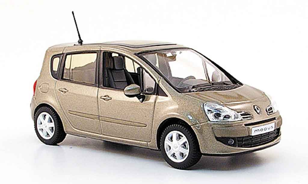 Renault Grand Modus 1/43 Norev beige 2007 modelauto