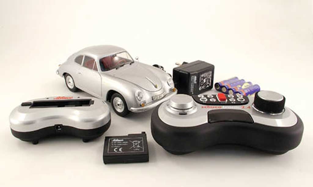 Porsche 356 1/18 Schuco A coupe grijs mit funktionen modelauto