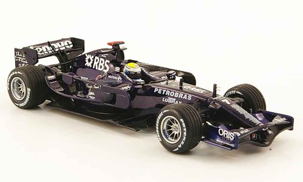 Toyota F1 1/43 Minichamps williams fw 30 no.7 test barcelona 2008 modelauto