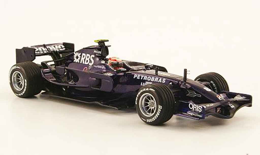 Toyota F1 1/43 Minichamps williams fw30 no.8 rbs k.nakajima 1. 3. februar 2008 modelauto