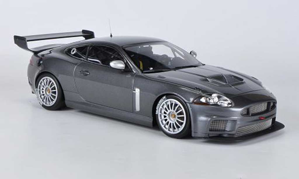 Jaguar XKR GT3 1/18 Minichamps GT3 grijs 2008 modelauto