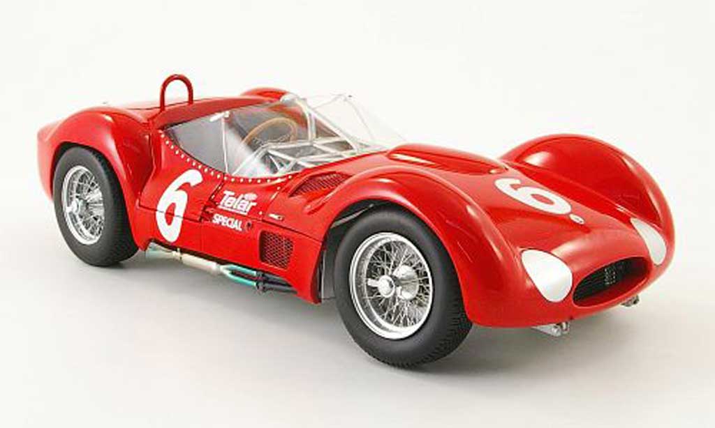 Maserati Tipo 1/18 Minichamps 61 no.6 r.penske meadowdale scca national 1961 modelauto