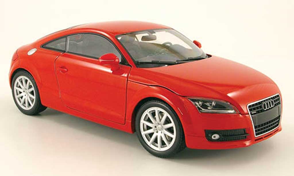 Audi TT coupe 1/18 Minichamps coupe rood 2006 modelauto