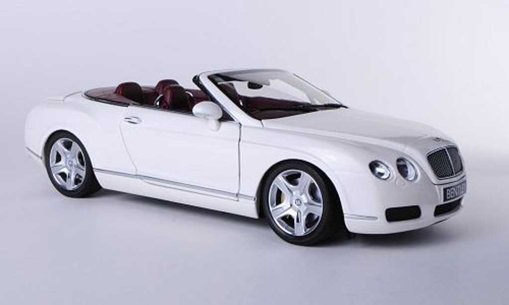 Bentley Continental GTC 1/18 Minichamps GTC wit 2006 modelauto