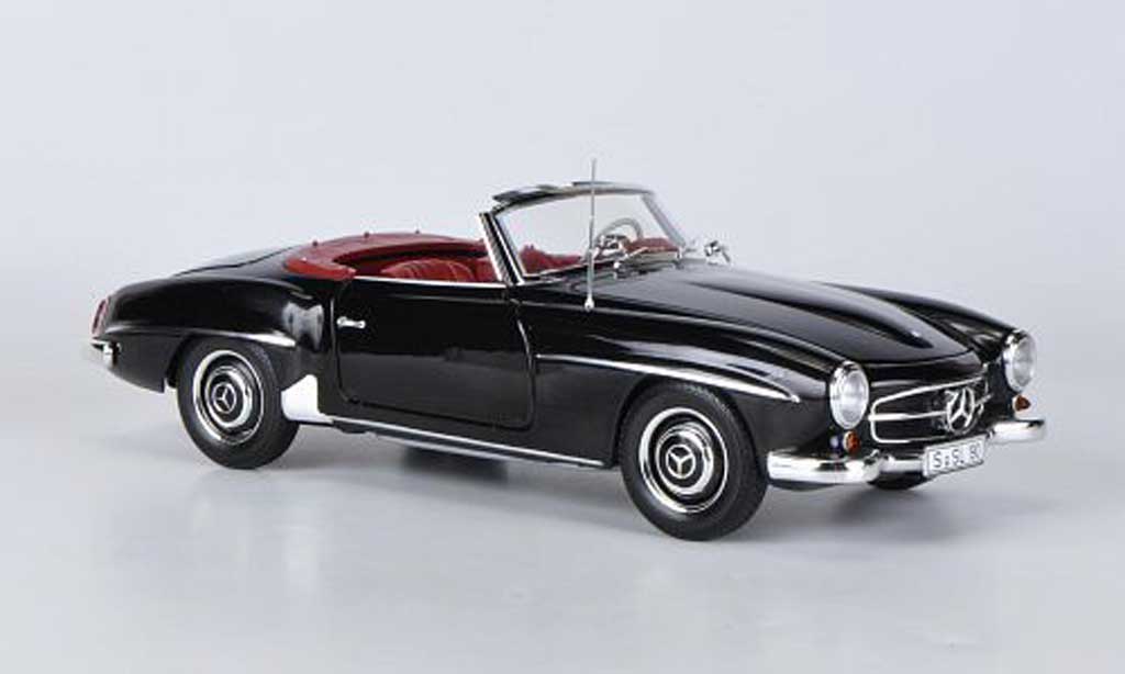 Mercedes 190 SL 1/18 Minichamps SL (W 121) zwart 1955 modelauto