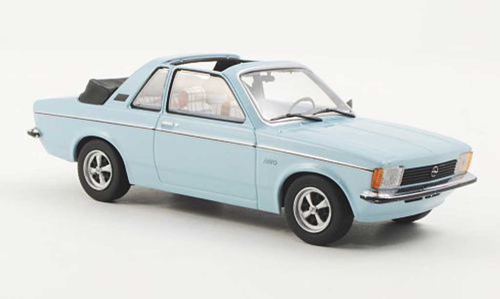 Opel Kadett C 1/43 Minichamps C Aero blauw 1978 modelauto