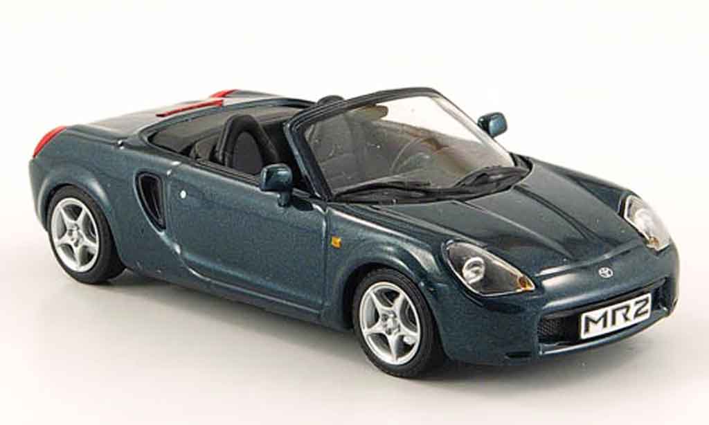 Toyota MR 1/43 Minichamps 2 cabriolet grun 2000 modelauto