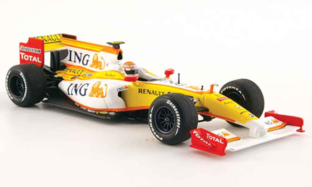 Renault F1 1/43 Minichamps f 1 showcar no.8 2009 modelauto