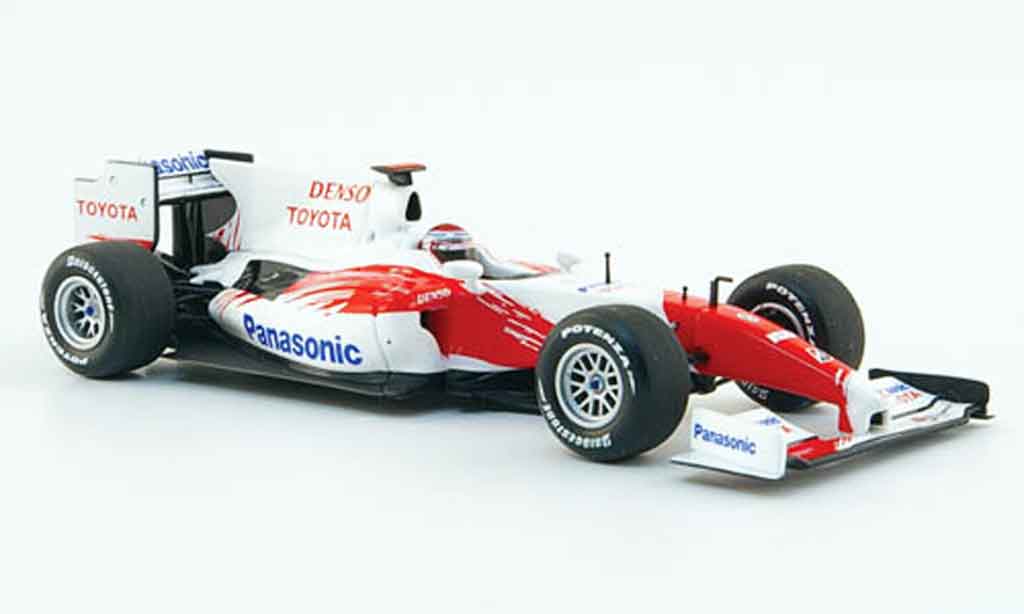 Toyota F1 1/43 Minichamps showcar panasonic j.trulli 2009 modelauto