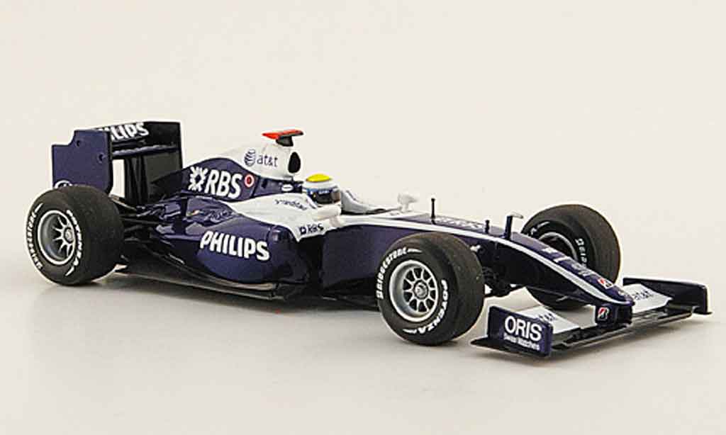 Toyota F1 1/43 Minichamps williams showcar n.rosberg 2009 modelauto