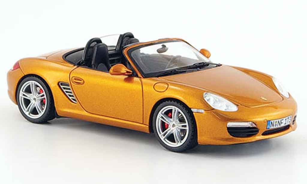 Porsche Boxster 1/43 Schuco S kupfer 2008 modelauto