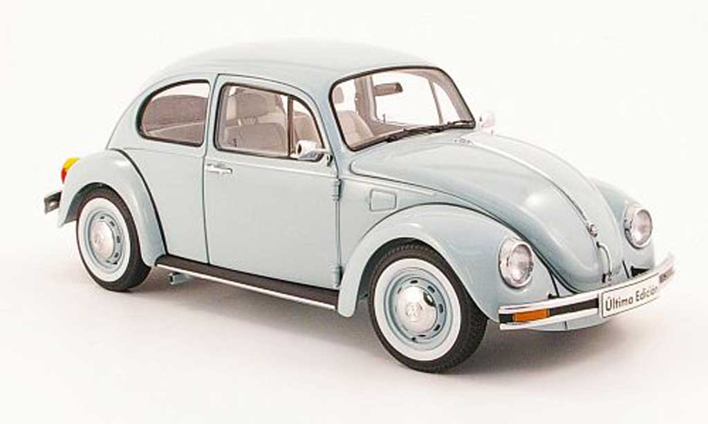 Volkswagen Kafer 1/18 Schuco ultima edicion blauw 2003 modelauto