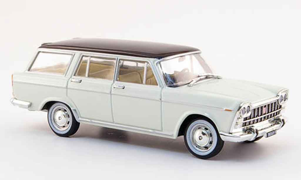 Fiat 2300 1/43 Starline Familiare wit zwart 1963 modelauto