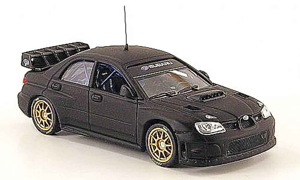 Subaru Impreza WRC 1/43 Vitesse WRC 07 mattzwart modelauto