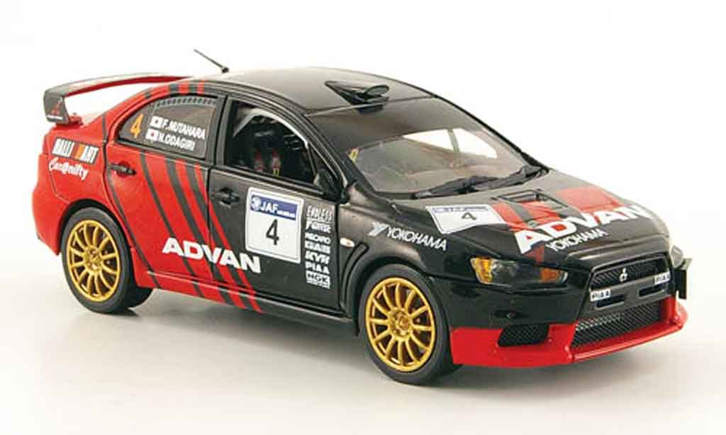 Mitsubishi Lancer Evolution IX 1/43 Vitesse Evolution IX No.4 Advan Rally Shinshiro 2008 modelauto